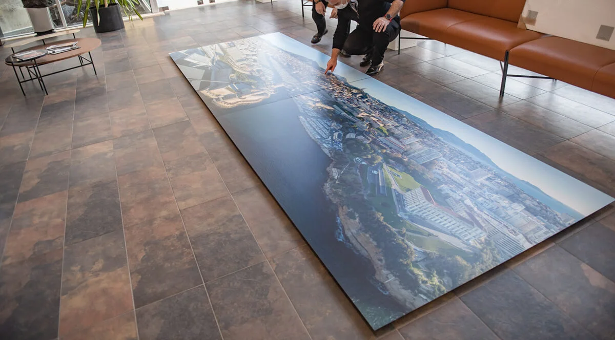Un panorama de Marseille très grand format Fine Art 8 Inspection panorama