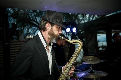 Saxophoniste à Saint Tropez