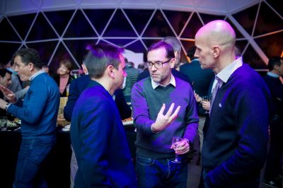 Photo de reportage d'une soirée d'entreprise