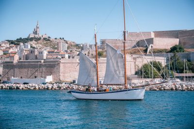 Bateau à voile vieuxport de marseille
