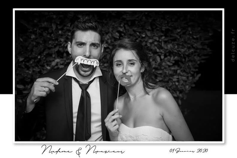 Photobooth noir et blanc