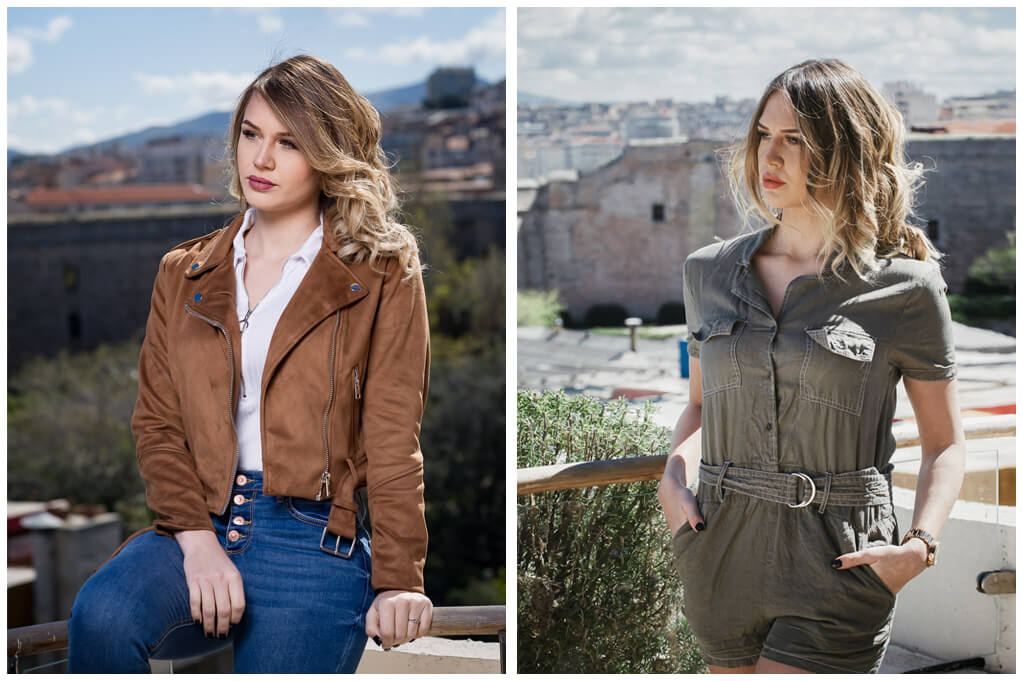 shooting photo modele
